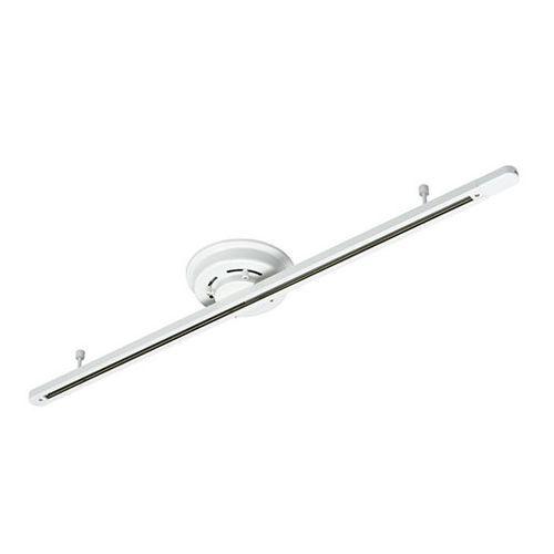 4個セット YAZAWA 薄型シーリング直付けダクトレール1000mm ホワイト LRD1001WHX4 代引不可