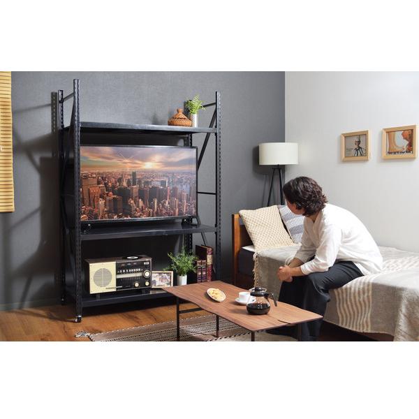 アンティーク オープンラック ローボード 本棚 食器棚 脚付き 無垢材 無塗装 オープンラック 木製 本棚 おしゃれ オープンシェルフ ラック 棚