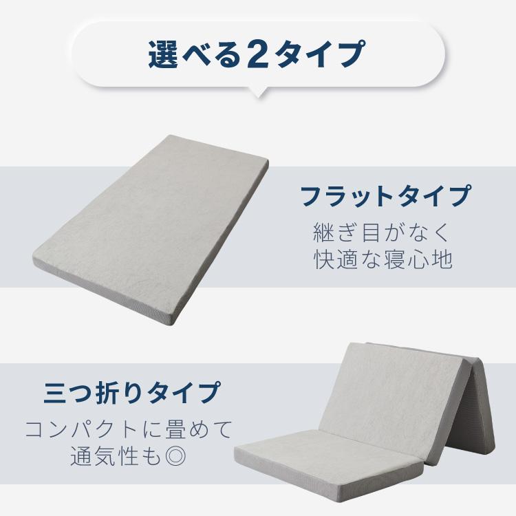 リコメン堂 高反発マットレス セミダブル 極厚10cm 高密度 30D 高反発