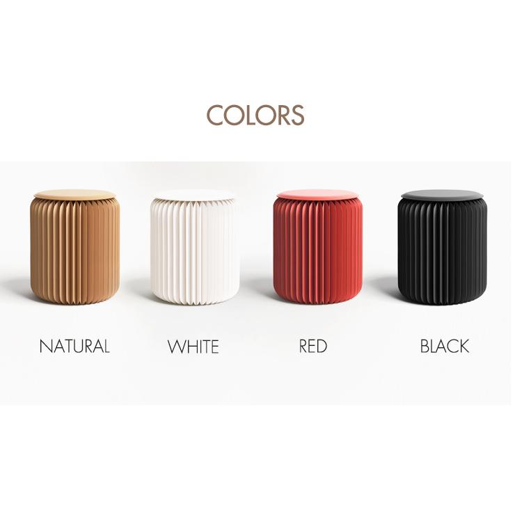 5個セット ih paper 折りたたみ円形スツール 最大300kg耐荷重 5個セット ih paper 折りたたみ円形スツール 最大300kg耐荷重 - メルカリ