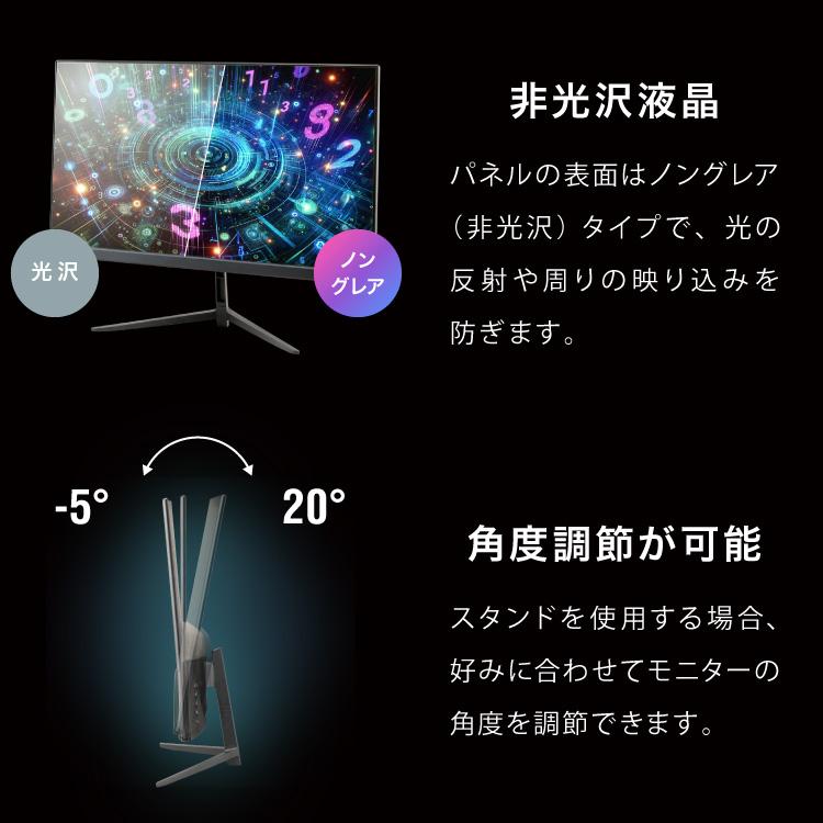 ゲーミングモニター 21.5インチ PCモニター 100Hz 5ms 1920×1080 FHD