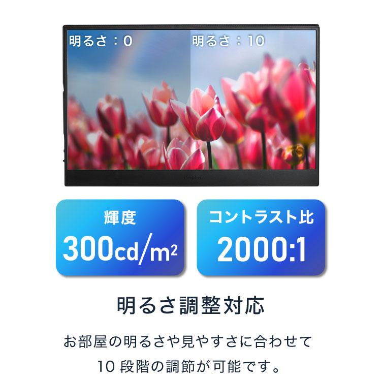 simplus モバイルモニター15.6インチ 1920*1080 モバイルディスプレイ