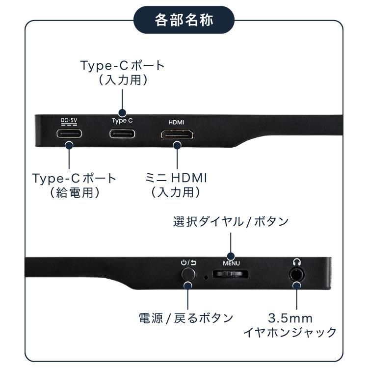 simplus モバイルモニター15.6インチ 1920*1080 モバイルディスプレイ