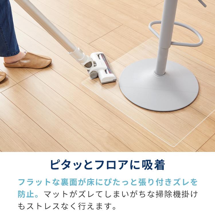 チェアマット 透明 クリア 厚さ2mm 60×60 60 撥水 透明マット 透明