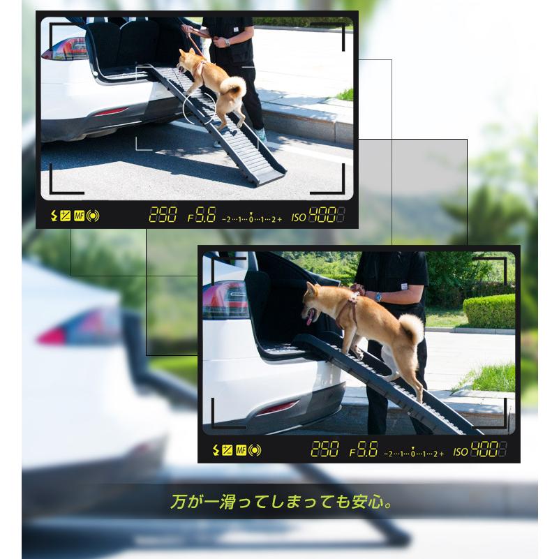 スロープ 犬 ペットスロープ 耐荷重75kg ペットステップ 2つ折り 踏み台 リコメン堂 スロープ ペットスロープ ペットステップ 耐荷重75kg