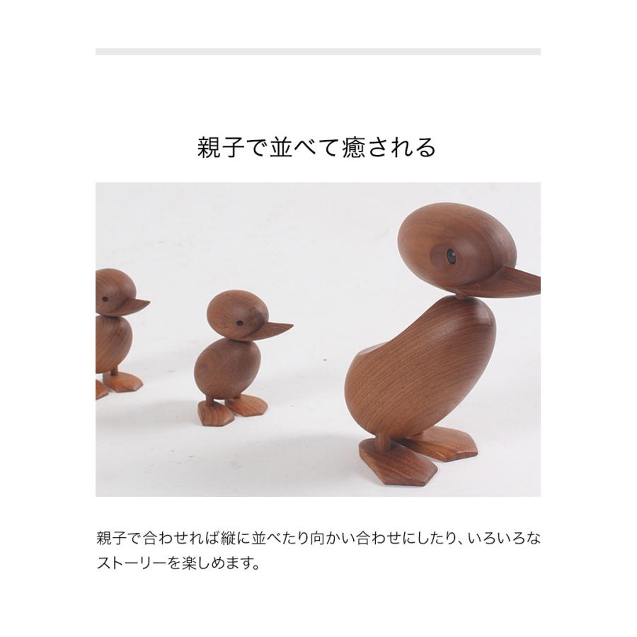 ハンス・ブリング ダック 子アヒル おしゃれ ミッドセンチュリー 北欧 木製玩具 オブジェ 人形 置物 干支 北欧雑貨 Hans Bolling | リコメン堂 | 05