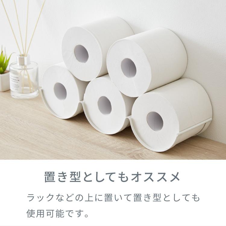 トイレットペーパーホルダー おしゃれ 壁付け 置き型 見せる収納 取り出しやすい おしゃれ インテリア DIY アンティーク インダストリアル シンプル｜rcmdin｜08