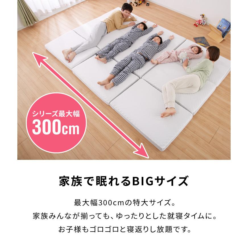 リコメン堂 折りたたみマットレス コンパクト ホワイト 厚さ10cm 幅