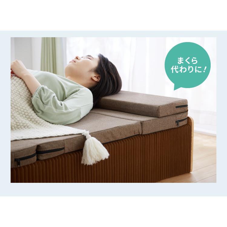ペーパーベッド 蛇腹ベッド セミシングル 幅80cm ペーパーベッド 蛇腹ベッド セミシングル 幅80cm 楽天市場