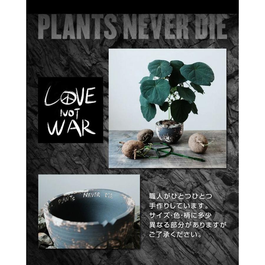 Plants Never Die 正規販売店 反戦鉢 W14 2cm H10 5cm 鉢植え おしゃれ 骨 イラスト ブラック 径14 2 高さ10 5 陶器 ガーデニング 屋外 屋内 B8 Pnt 006 リコメン堂インテリア館 通販 Yahoo ショッピング