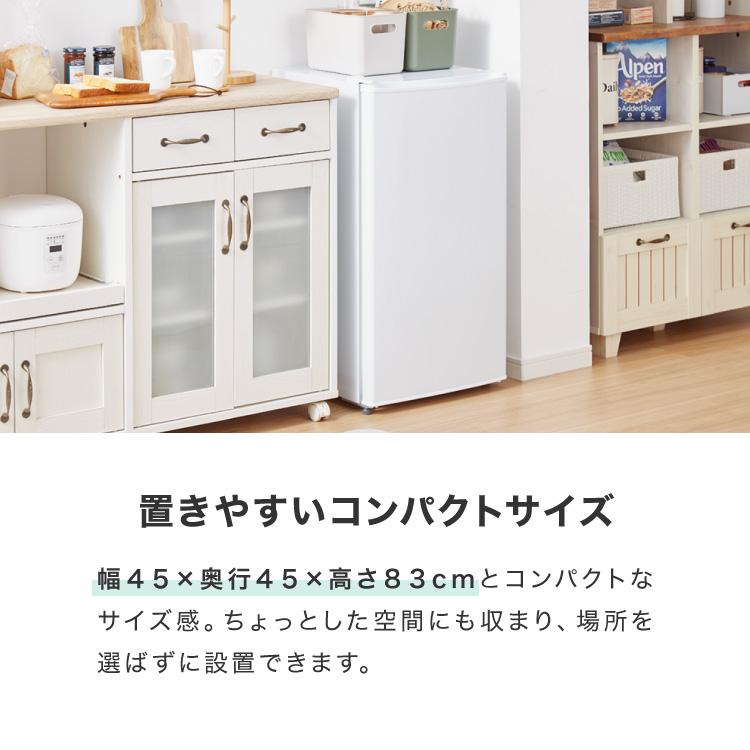 simplus 冷凍庫 左右開き 60L 家庭用 小型 ノンフロン 前開き 業務用 フリーザー ストッカー スリム 冷凍食品 保存 ストック SP-60LRFD1 シンプラス | simplus | 14