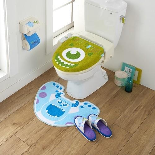 Disney ディズニー マイク サリー トイレタリー 4点セット トイレフタカバー マット スリッパ トイレカバー キャラクター 代引不可 リコメン堂インテリア館 通販 Yahoo ショッピング