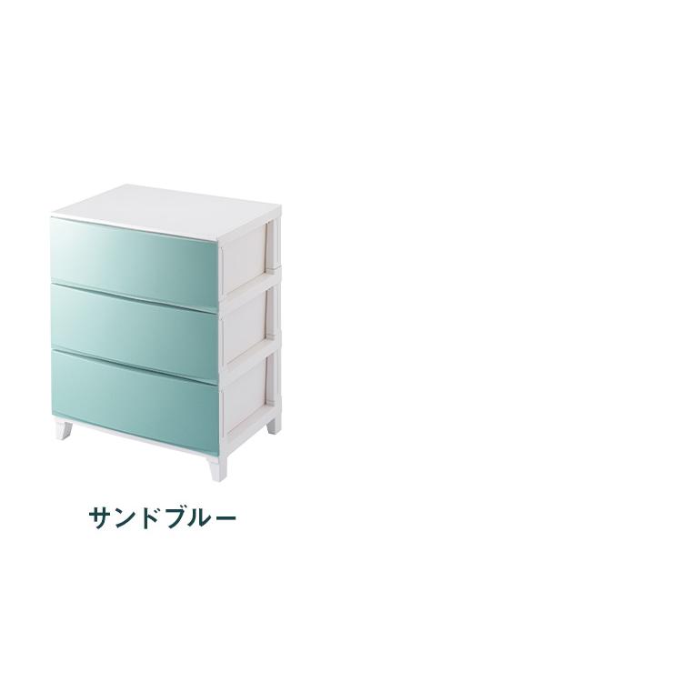 リビングチェスト　ワイド＋スリム　2個セット　日本製　ルームスシェード　3段収納 選べる7色 日本製 収納ケース チェスト 幅54cm ワイド3段 ルームス