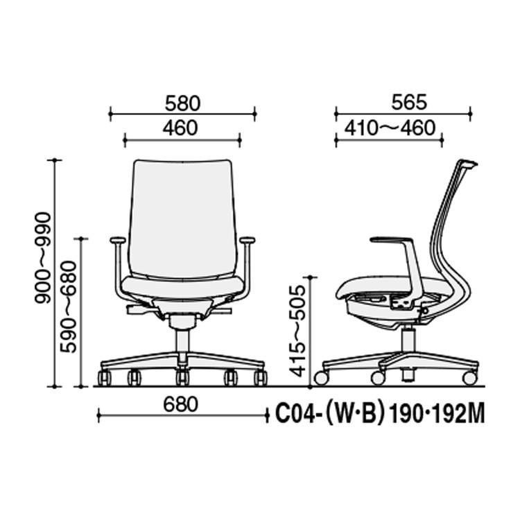 最大69%OFFクーポン メーカー直送 コクヨ オフィスチェア 椅子 イス