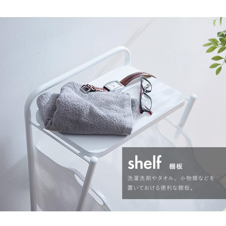 日本製 燕三条 ランドリーラック 2段 キャスター付き ランドリー