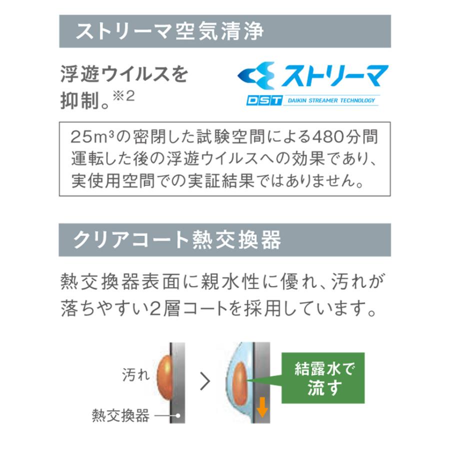 ダイキン ルームエアコン 冷暖除湿 Eシリーズ S363ATES-W ダイキン ルームエアコン 冷暖除湿 Eシリーズ S363ATES-W