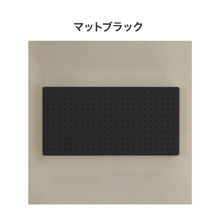 スチール製パンチングボードフック付 スパンチングボード 幅77×高さ30cm フック付き 有孔ボード 穴