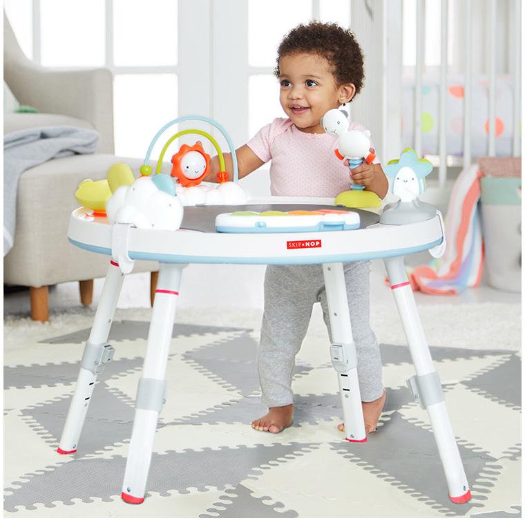 SKIP HOP 3ステージ アクティビティセンター シルバークラウド Silver