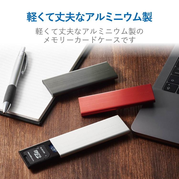 Sdカードケース クリップ付き アルミタイプ スライドオープン コンパクトタイプ Microsd 8 Sd 1 Microsdカード 4 ブラック Cmc Sdcal01bk 代引不可 El リコメン堂インテリア館 通販 Yahoo ショッピング