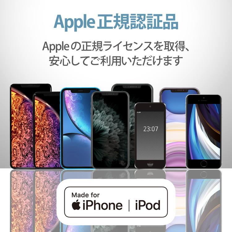 エレコム iPhone充電器 iPad充電器 1m Lightning AC ケーブル一体 ホワイトフェイス コンパクト キューブ かわいい MPA-ACL01WF 代引不可｜rcmdin｜03