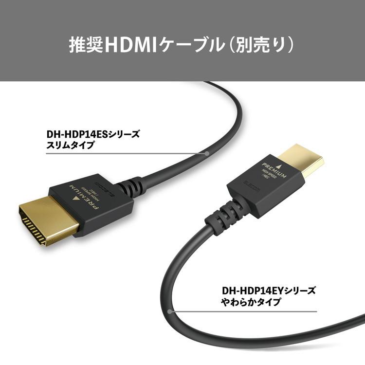 スタンド型アダプター Fire TV Stick 第2世代以降 Fire TV Stick 4K 専用 LANポート付 小型 DH-FTHDL01BK エレコム 代引不可｜rcmdin｜07