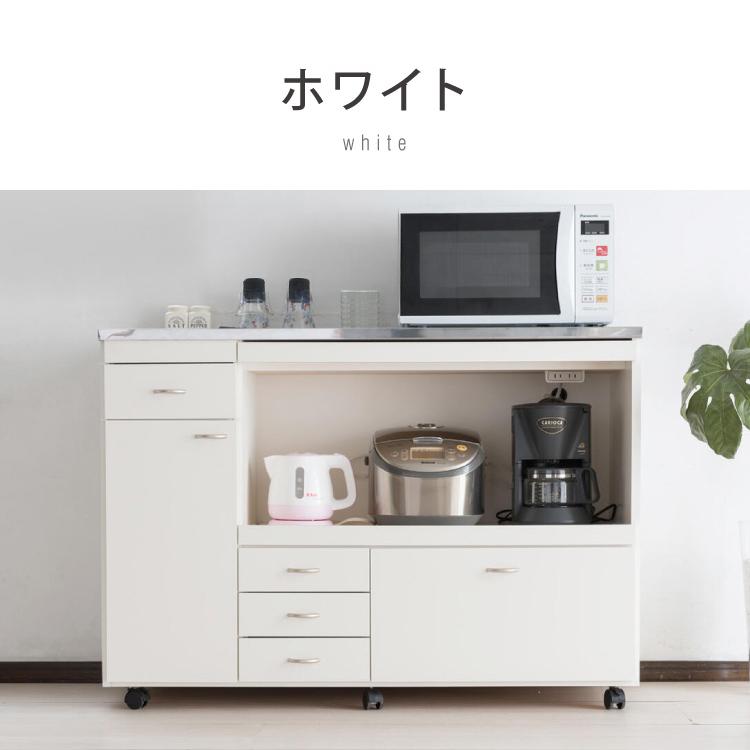完成品 幅120cm キッチンカウンター｜ステンレストップ・たのメル便送料込 楽天市場】キッチンカウンター 120 完成品 幅 120 キッチン 作業