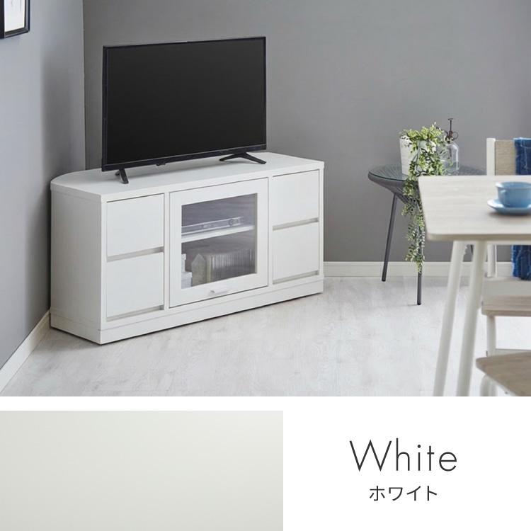 ガラス扉 左右にスウィングできるテレビ台 日本製 完成品 テレビ台 テレビボード コーナー 100cm 大型テレビ コーナーテレビ台 コーナータイプ_16