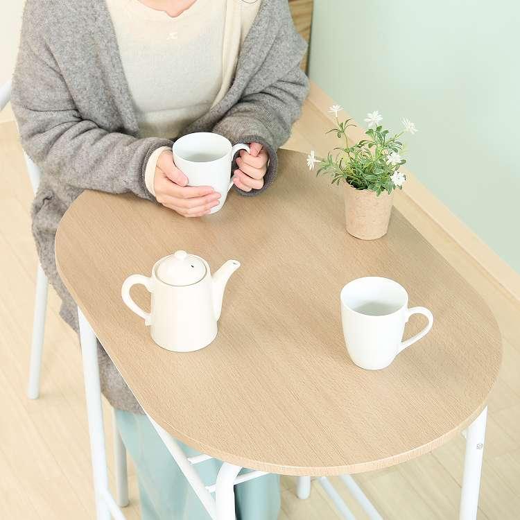 ダイニング3点セット WH 14599 BR 14600 代引不可 : リコメン堂  