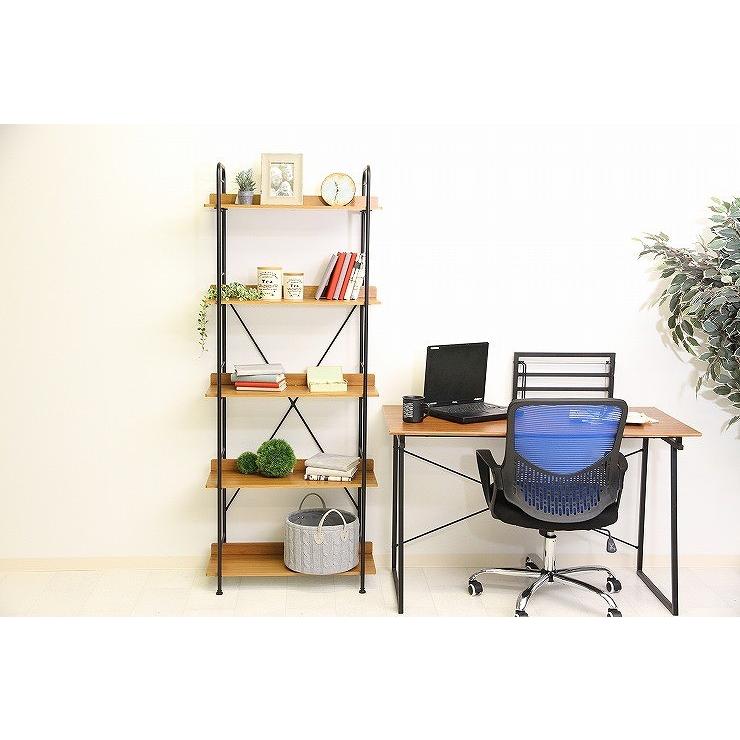 マルチシェルフ5段 SMART W710×D310×H1510mm MDF スチール おしゃれ 代引不可_6