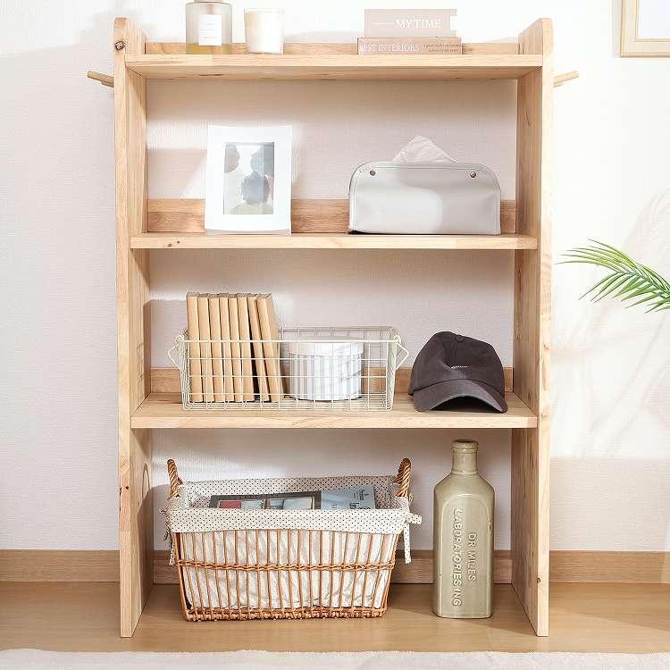 ボディ3台セット NS 壁面収納ユニット トップ3段シェルフ 代引不可 壁面システム収納