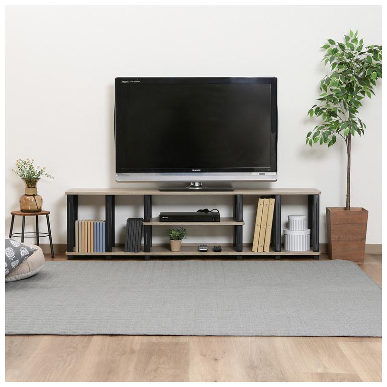 TVラック 幅150cm テレビ台 北欧 木目調 ローボード オープン収納