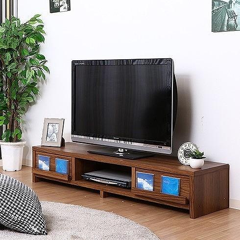 TV台 Lブラウン W1500×D385×H280mm おしゃれ テレビ台 ローボード 代引不可 | ブランド登録なし | 04