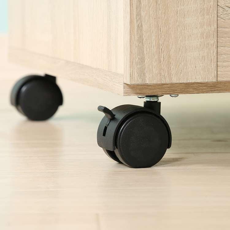 キッチン収納キャビネット 90×40 キッチンボード キャスター付き キッチンカウンター キャビネット キッチン収納 代引不可_7