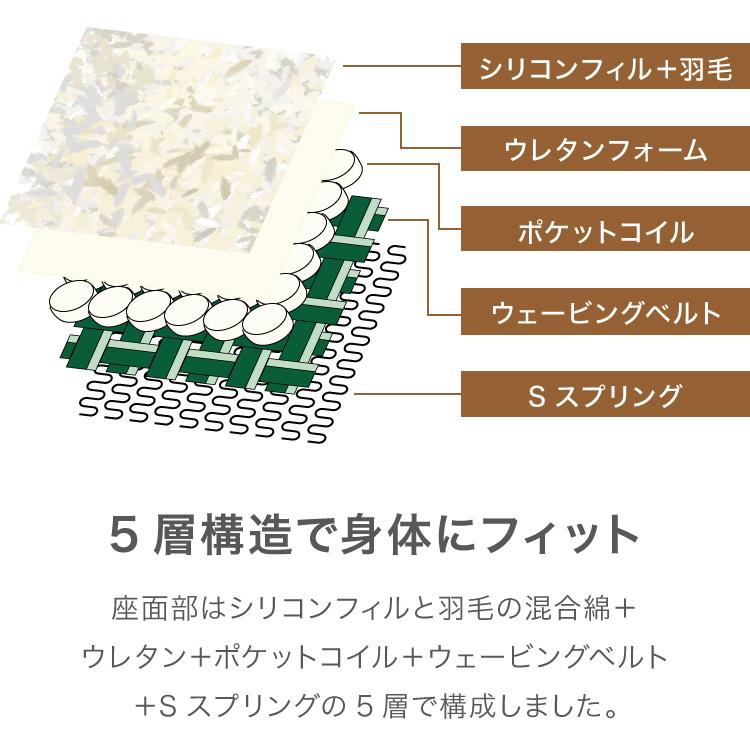 ソファ コーデュロイソファ 幅188cm 完成品 3p 3人掛け ロータイプ 天然木 クッション おしゃれ 北欧 モダン シンプル 一人暮らし コンパクト 肘あり 代引不可 | ブランド登録なし | 10