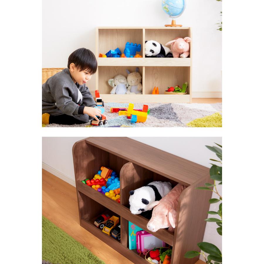 おもちゃ収納 ラック 9マスタイプ おもちゃ箱 本棚 幅113 高さ89 お