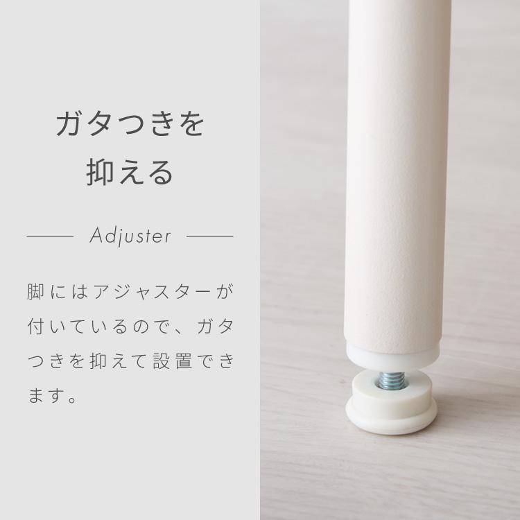 棚付きハンガーラック ワイド 109 ハンガーラック 棚付き 4段 オープン