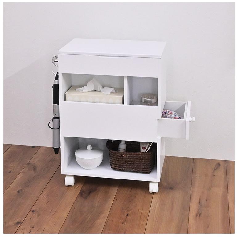 完成品 コスメワゴン ドレッサー ドレッサーワゴン サイドテーブル