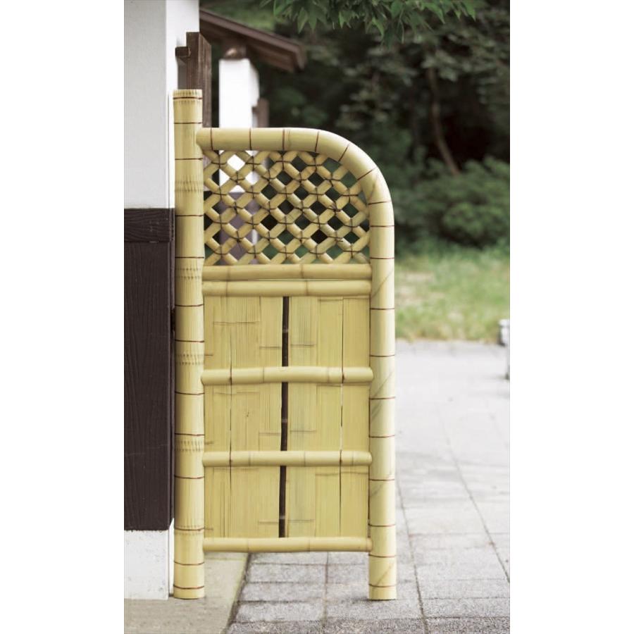 袖垣 竹垣 幅70cm 天然竹使用 玉袖垣 ガーデニング 隣地境界 境界 代引