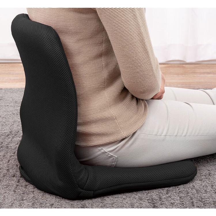 背筋サポートリクライニングチェア 単品 サポートチェア 座椅子