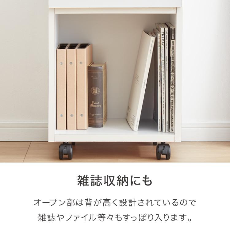 職人が作るルーター収納キャビネット 日本製 完成品 大川家具 幅38.5