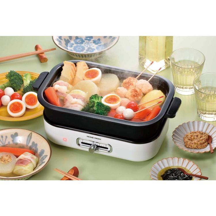 ホットプレート 1~2人用 深・浅型・たこ焼きプレート3点セット 