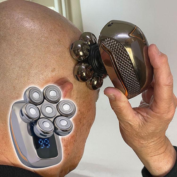 スキンヘッドシェーバー 充電式 防水 シェービング バリカン 鼻毛処理