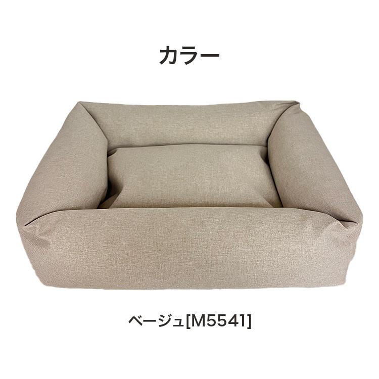 ペットソファ スクエア Lサイズ ペットベッド 上質 丈夫 ふかふか 膨らむ 長方形 ペット枕 呼吸する枕 あご乗せ枕 犬 猫 小動物 ペット ドッグ 代引不可 | ブランド登録なし | 04