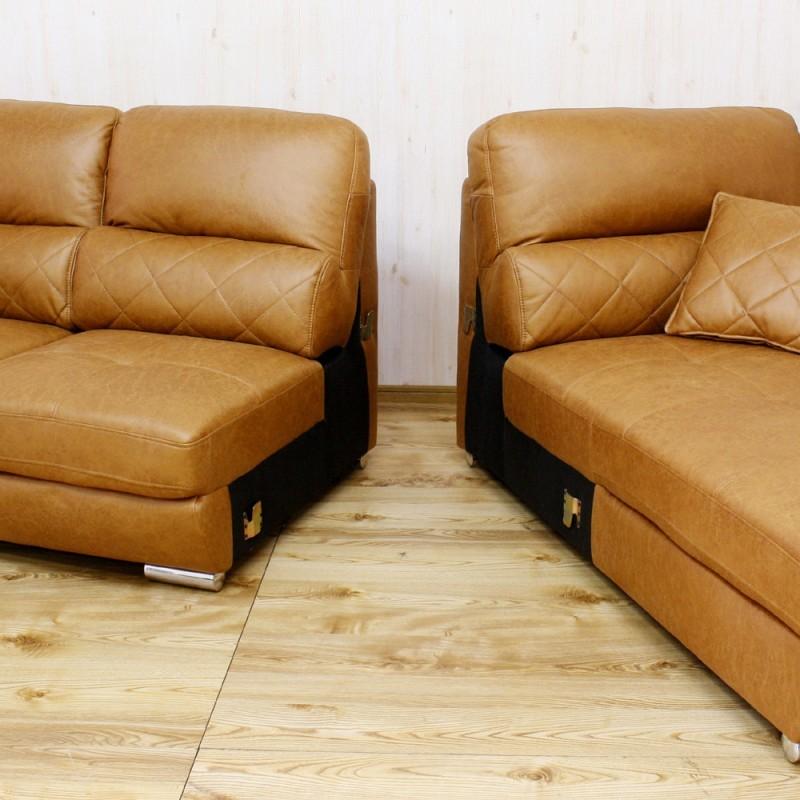 カウチソファー ソファー ソファ 三人掛け クッション二個付き