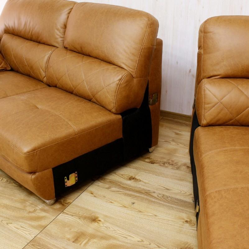 カウチソファー ソファー ソファ 三人掛け クッション二個付き