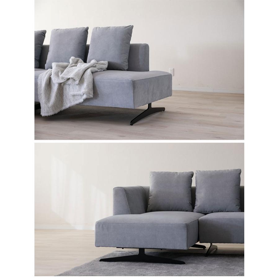 ASIENTO カウチソファ スツール セット ソファ 開梱設置無料 右 ひじ掛け ローソファー コーナーソファー 北欧 リビング インテリア 代引不可 | ブランド登録なし | 09