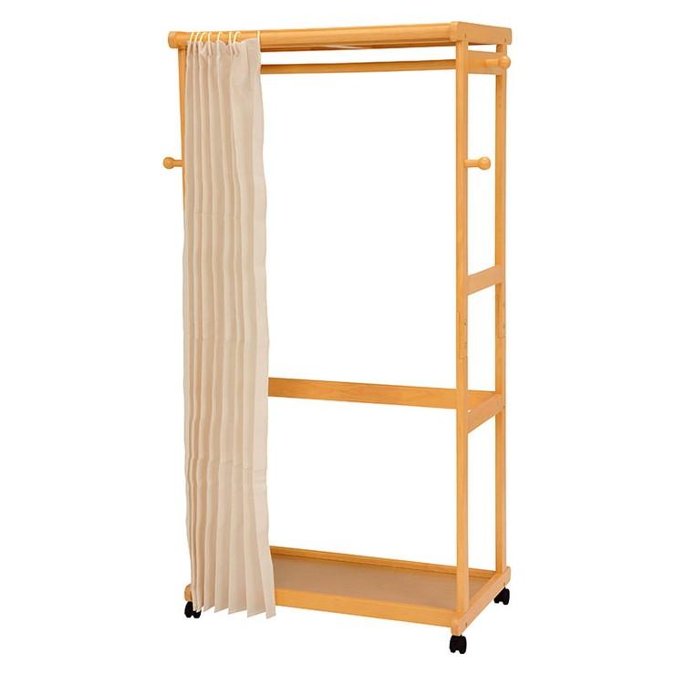 萩原 ハンガーラック VR-7234NA 収納 代引不可