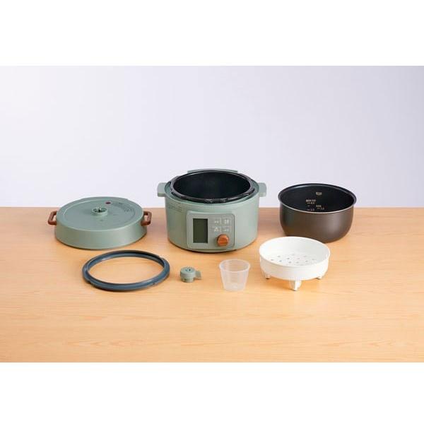電気圧力鍋 3L ヘルシー アイリスオーヤマ 液晶タイプ KPC-MA3-G