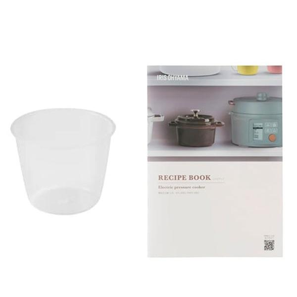 電気圧力鍋 3L ヘルシー アイリスオーヤマ 液晶タイプ KPC-MA3-G