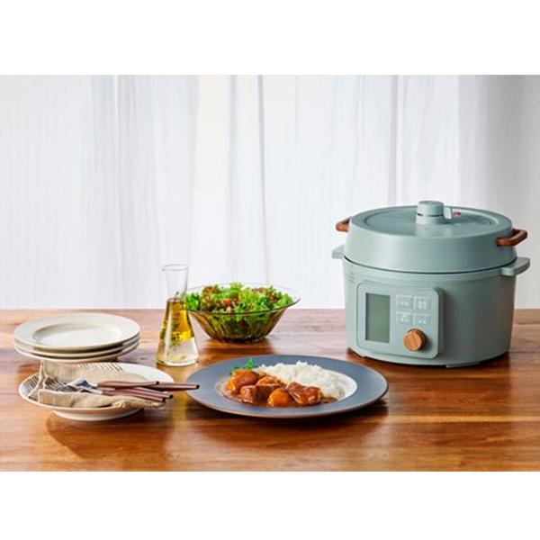 電気圧力鍋 3L ヘルシー アイリスオーヤマ 液晶タイプ KPC-MA3-G